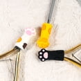 thumbnail image 4 of Protective Case Silicone Pencil Cap Cartoon Cat Paw Pencil Tip Protector for Wooden Pencils Extend Usage Time Reduce Waste Stress Relief Classroom Rewards, 4 of 8