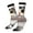 2 Black-1, variant on Cute Cartoon Kitten Crew Socks for Men & Women, Breathable Casual Athletic Ankle Socks