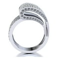 thumbnail image 3 of Natural 2ct Round Cut Diamond Prong Cluster Bridal Wedding Band Ring Anniversary Solid 14K Gold GH I1, 3 of 3