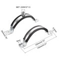 thumbnail image 2 of Unique Bargains 90mm Rigid Pipe Strap Clamps, Pipe Bracket Tube Clips 1 Pack, 2 of 5