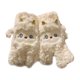 thumbnail image 1 of Guantes de invierno para mujer, gruesos, informales, a la moda, para clima frío, suaves. Blanco, 1 of 9