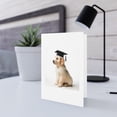 thumbnail image 5 of DistinctInk Greeting Card / Note Card - Golden Retriever Puppy Graduation - PACK of 25, 5 of 7