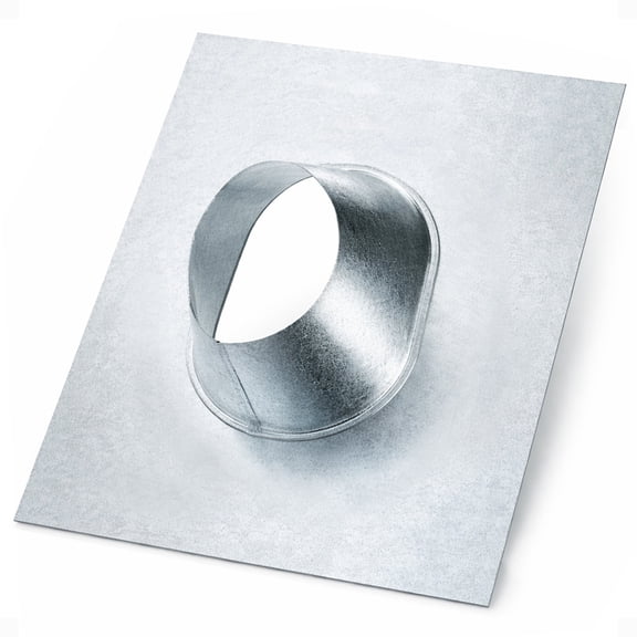 Selkirk 5-Inch Diameter Type B Gas Vent Steel Adjustable Roof Flashing, 105825