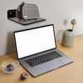 thumbnail image 4 of Compact Wall Shelf Speaker Mount, Black Wall Shelf for Speakers, 4 of 5
