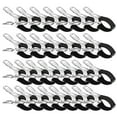 thumbnail image 1 of 6 Pcs/30 Pcs Pinces de Couverture de Piscine en Acier Inoxydable : Coupe-Vent et Résistantes aux Égratignures! 30 Pcs Noir, 1 of 6