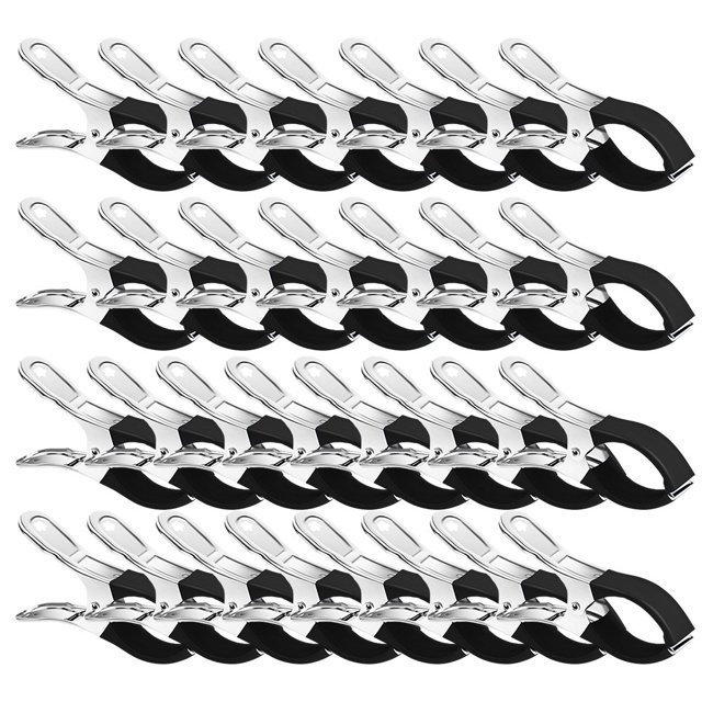 Feimier 6 Pcs /30 Pcs Clips de Couverture de Piscine en Acier Inoxydable : Coupe-Vent et Résistants aux Rayures!, Fournitures de Jardinage