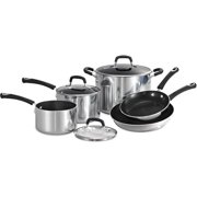 Tramontina Style 8-Piece Aluminum Non-stick Polished Cookware Set