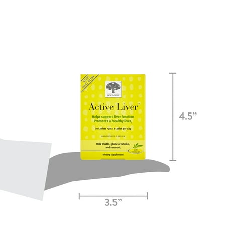 Active Liver, 30 Tablets, New Nordic