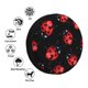 thumbnail image 4 of Balery Beautiful Red Ladybug Cubiertas para Neumáticos - Protector Resistente para Neumáticos de Camioneta, SUV, Remolque, Camper y RV-14 inch, 4 of 6