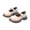 Beige, variant on Girl's Leather Shoes Solid Color Low Heel Casual Versatile Princess Shoes Shoes Pearl Student Performance Shoes
