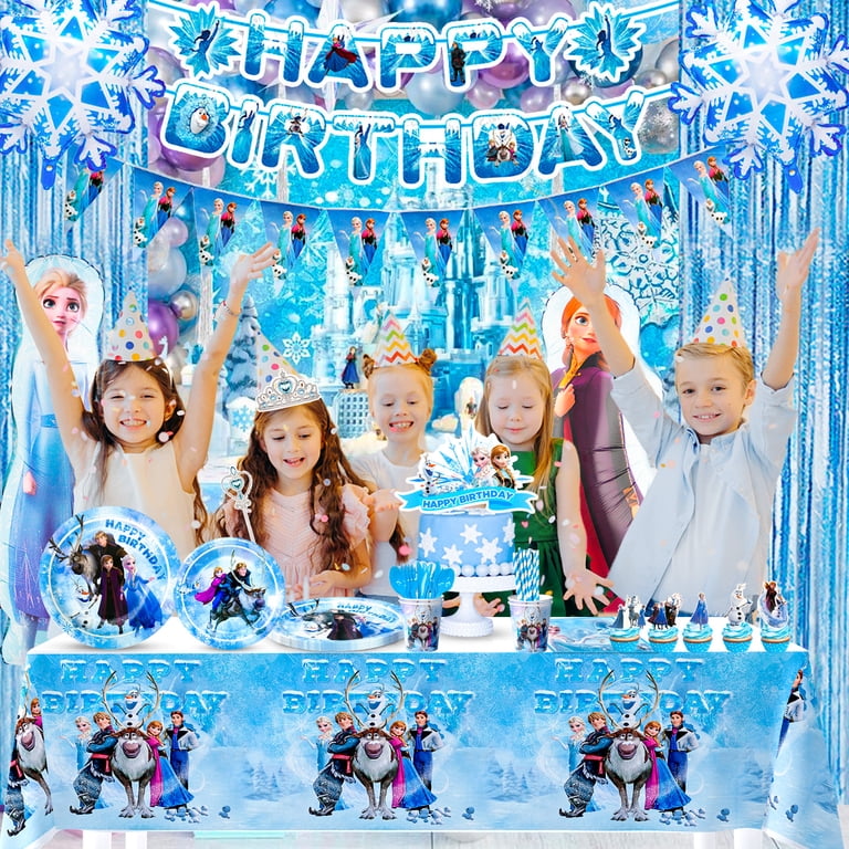 Frozen Birthday Party Decorations — free download