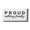 thumbnail image 1 of Epic Graffiti 'Proud Military Family' by Cindy Jacobs, Canvas Wall Art, 24"x12", 1 of 2