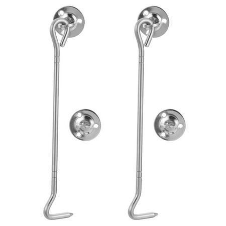 

2pcs Stainless Steel Window Hook Window Lock Hook Old-fashioned Window Hook