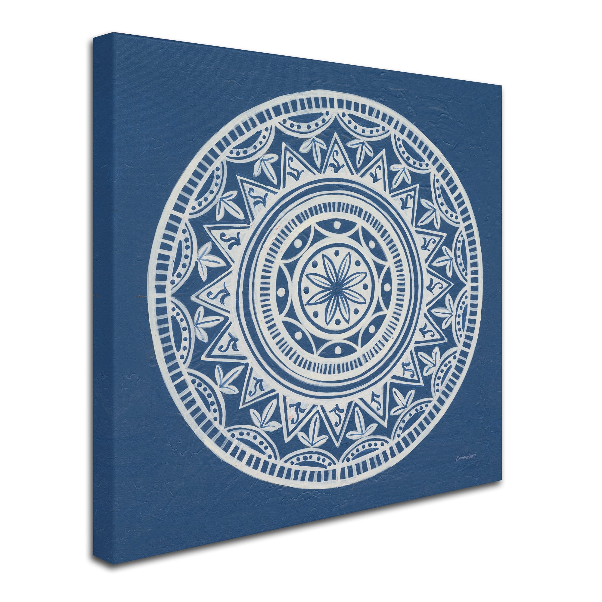 Trademark Fine Art 'Circle Designs IV' Canvas Art by Kathrine Lovell