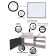 thumbnail image 4 of Gabinete De Baño Con Lavabo Y Espejo Decorativo Minimalista MARBELLA, 4 of 6