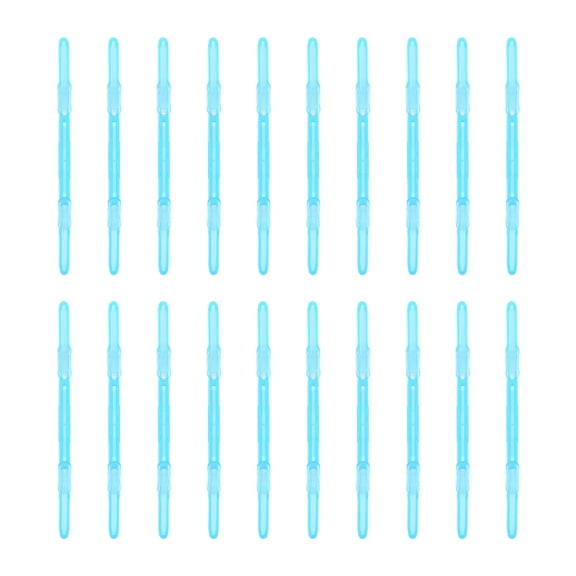 20 PCS A4 Binder Plastic Large Stack Paper Clip Colorful Bookbinding Clips