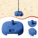 thumbnail image 4 of Base para sombrilla de patio, rellena de agua, resistente, cuadrada, resistente al viento, soporte para sombrilla, ideal para playa, pesca, césped, azul, 4 of 4