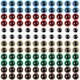 thumbnail image 2 of 120 Pcs Plastic Safety Crochet Eyes Bulk With Washers, Craft Doll Eyes For Diy Stuffed Animals, Amigurumi Doll Crochet Crafts, Assorted Sizes, 2 of 5