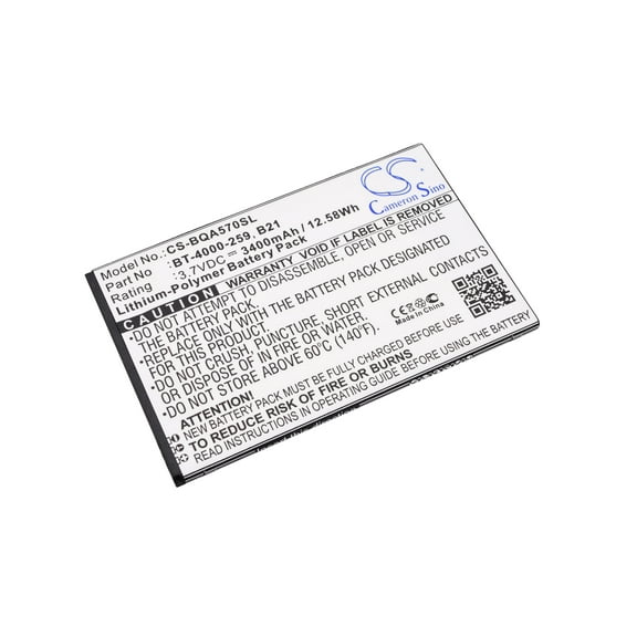 3400mAh BT-4000-259 B21 Battery for BQ Aquaris 5.7