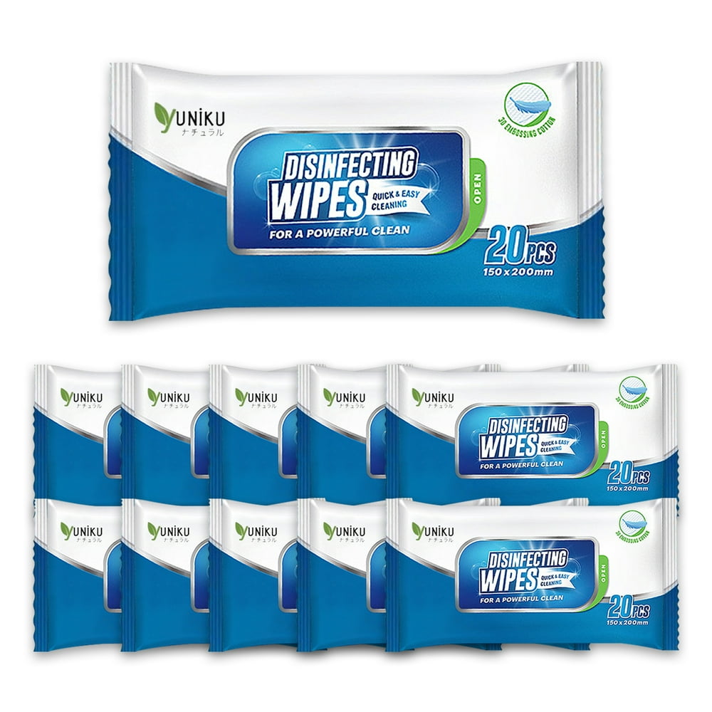 travel sized container of wipes