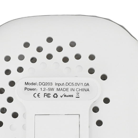 Ventilador de cuello portátil NikouMX mini Ventilador personal elegante estética 2000 mAh