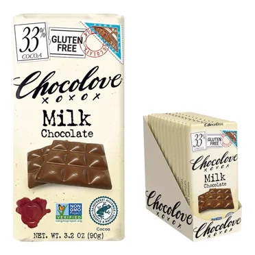 Chocolove Milk Chocolate Candy Bar - 3.2oz