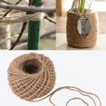 thumbnail image 2 of Cordel de yute natural para enredaderas de jardín y manualidades, 100 m, cuerda resistente y ecológica, 2 of 8