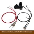 thumbnail image 4 of 4pcs/1kit Gas Grill Igniter Push Button Control Automatic Switch Ignition AA Battery with Electrode Spark Replace Spirit Ignitor, 4 of 5