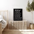 thumbnail image 3 of Dog Wall Art, Dog Wall Decor, Funny Quote Dog Rules Framed Canvas Painting Wall Art Decor, Dog Lover Sayings Wall Art Artwork Home Decoration For Living Room Bedroom Bathroom 11x14 Inch (Black), 3 of 4