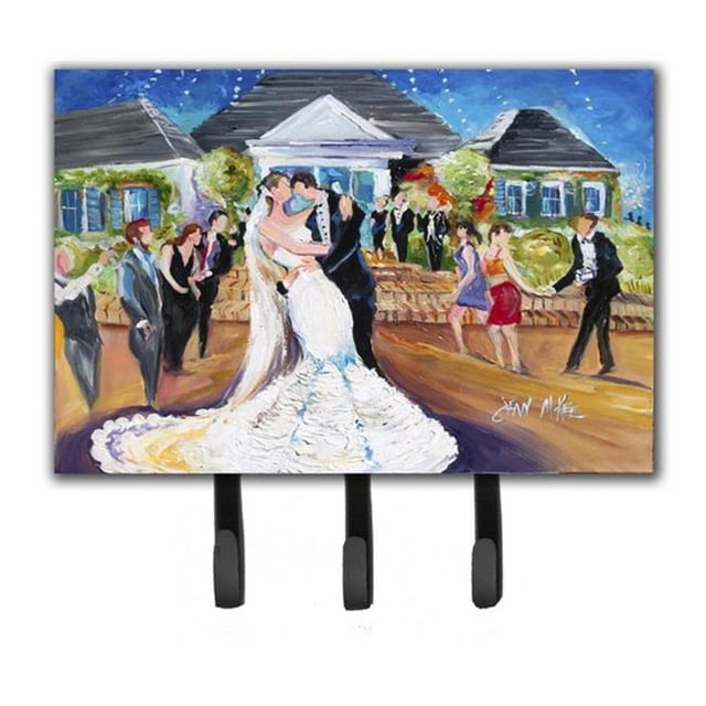 Carolines Treasures JMK1127TH68 Our Wedding Day Leash & Key Holder
