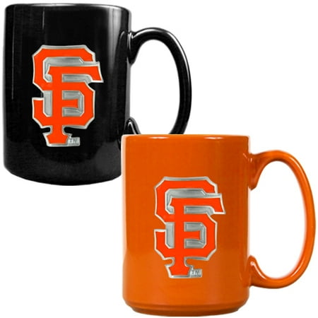 Giants Ceramic - San Francisco Giants 15oz. Coffee Mug Set - No Size