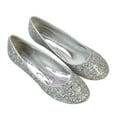thumbnail image 4 of XY London Womens Karissa Glitter Flat Ballerina Flats, 4 of 5