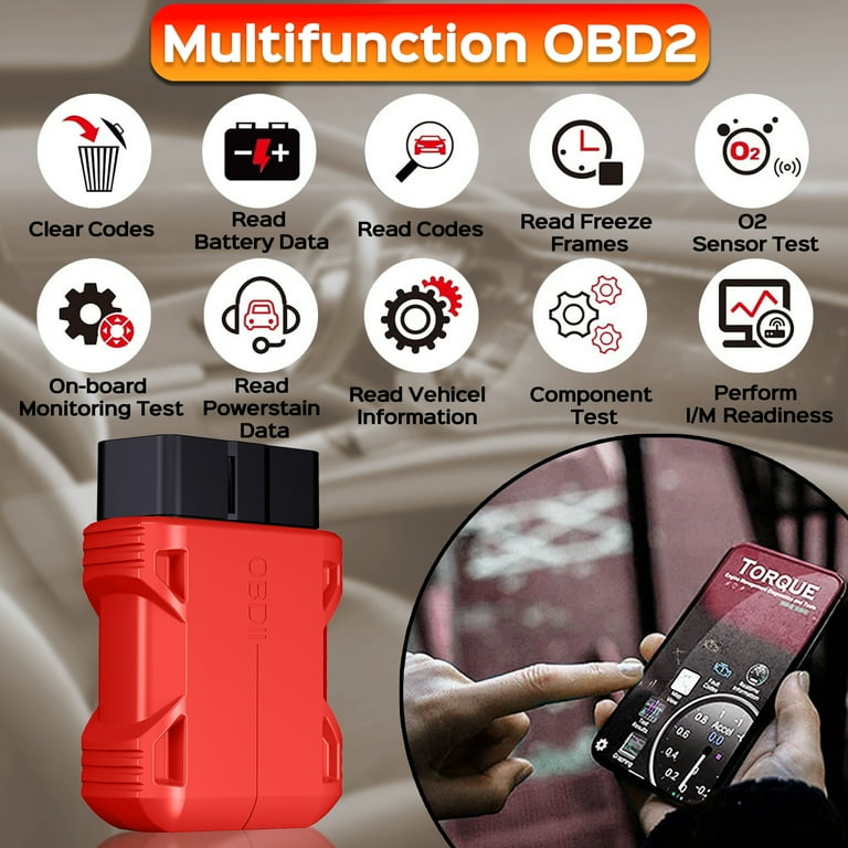 Fixdono OBD2 Bluetooth Scanner for iOS & Android photo 3