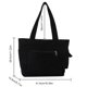 thumbnail image 2 of Bolso de mano de pana para mujer bolso hobo de pana de gran capacidad bolso universitario ligero, 2 of 9