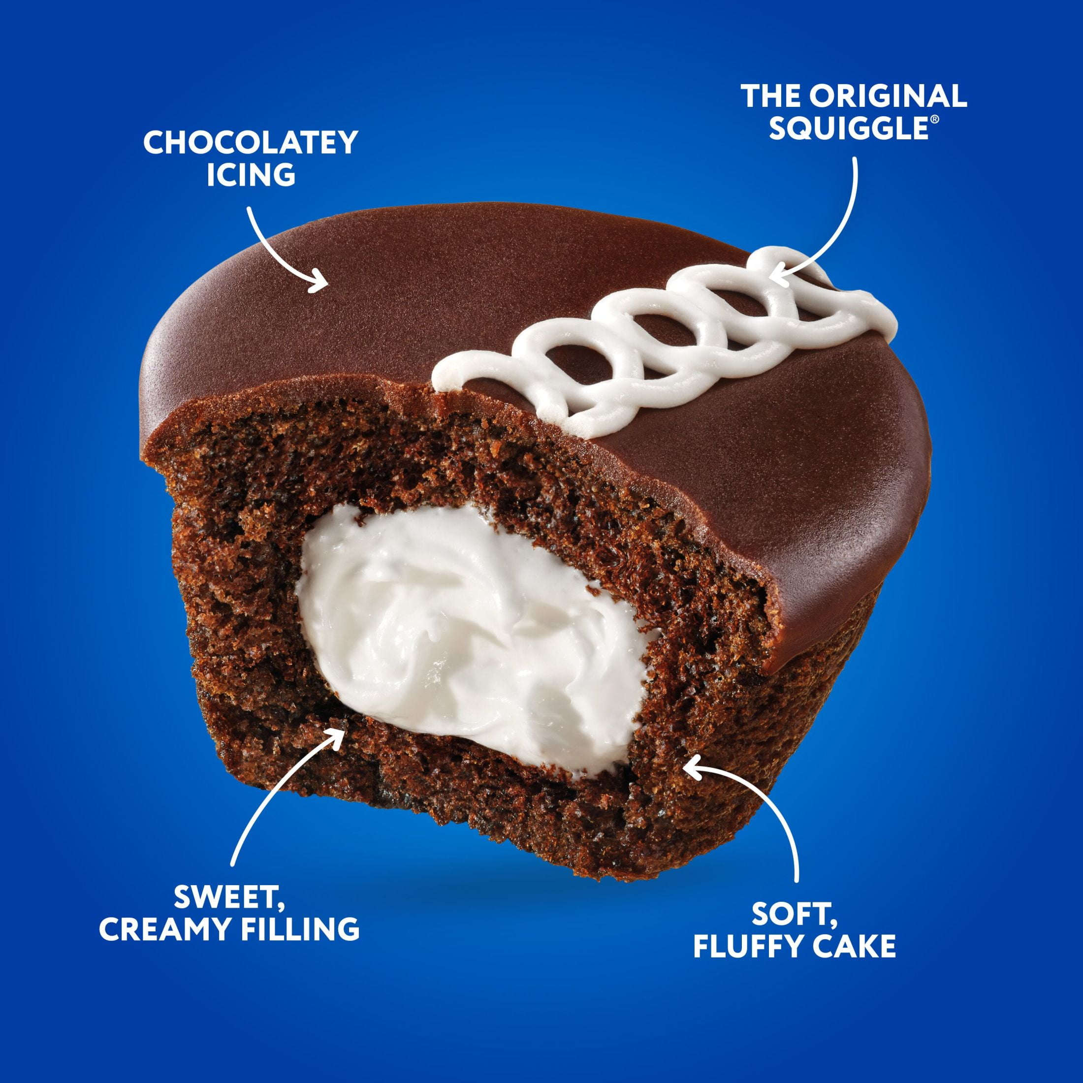 Hostess Cupcakes, Chocolate Snack Cakes, 22.22 oz Box (14 Count)