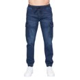 thumbnail image 1 of Crosshatch Mens Malimore Cuffed Ankle Cargo Jeans, 1 of 4