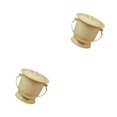 thumbnail image 1 of Vogacara Chamber Pot with Lid Bedpan Spittoon Indoor Handle with Bucket Amarillo claro 2piezas, 1 of 1