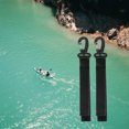 thumbnail image 3 of LEORX 2Pcs Kayak Tie Down Straps Nylon Black for Canoeing, 3 of 7