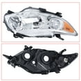 thumbnail image 5 of Headlights Headlamps Replacement Heavy Duty Polycarbonate Left Right Headlights Fit for Chrome 2009-2010 Toyota Corolla, 5 of 6
