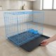 thumbnail image 4 of IFANLANDOR 1Jgo Kennel Portátil Para Perros De Metal Con Desmontable Y Comedero Color Azul, 4 of 6