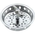 thumbnail image 4 of Avalon Spin and Seal Stainless Steel Basket Strainer with Threaded Post Strainer Chrome Finished, 4 of 5