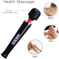 thumbnail image 4 of Happon Rechargeable Personal Massager for Women Men - Cordless Deep Tissue Muscle Massaging Tool Electric Sports Massage Machine with 10 Vibrations for Tension Relief, Soreness Release, Back, Black, 4 of 7