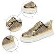 thumbnail image 4 of Fashion Sneakers Glitter Shiny Low Top Thick-Soled Low-Top Casual Shoes Comfortable Athletic Walking Footwear Versatile Four-Season Footwear Suitable for Year-Round Use, 4 of 6