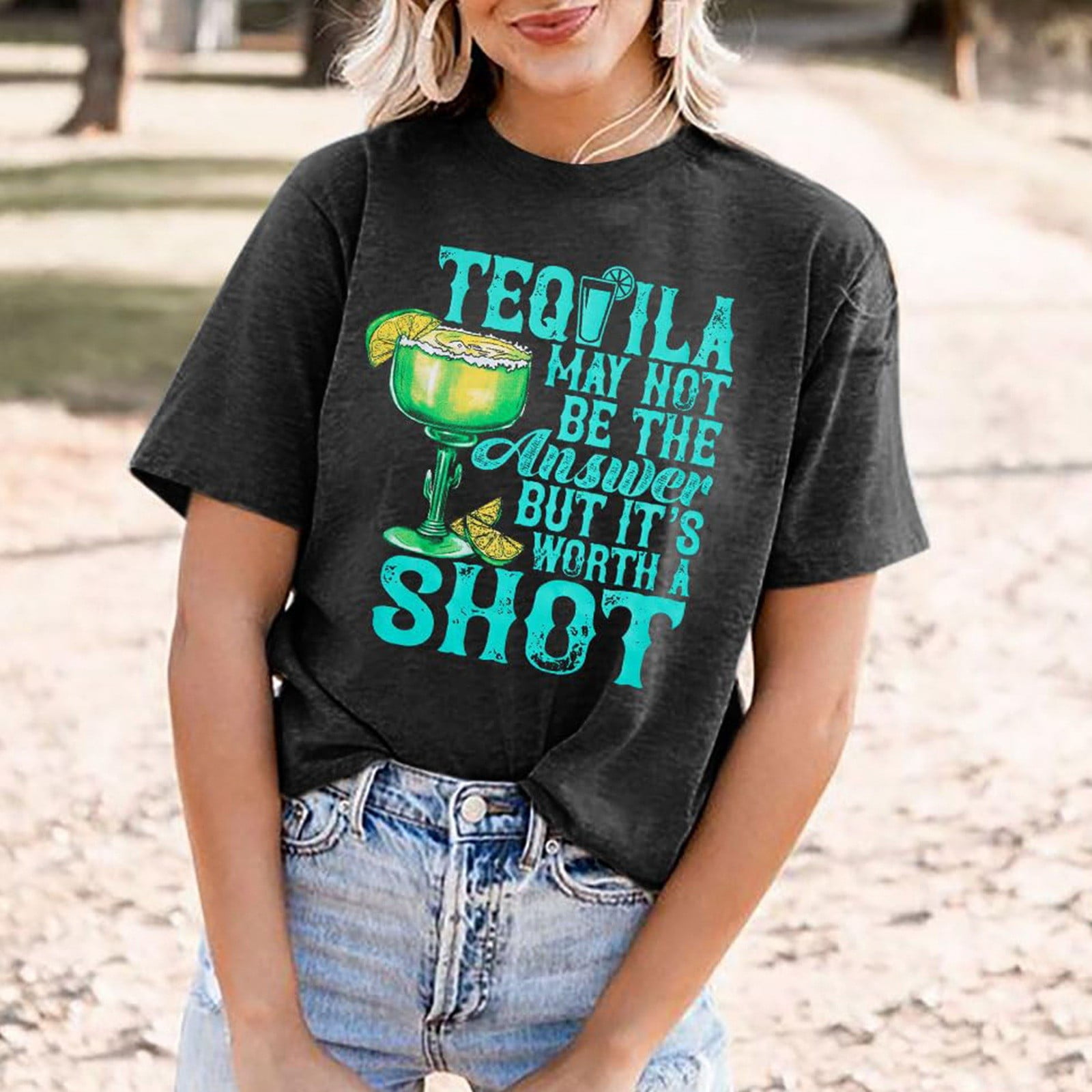 TINZ De Shirt Mexico Tees: Women Mexico Mexican Party Tshirt Funny