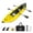 Yellow, variant on 2-Person Inflatable Kayak Set - Aluminum Oars & Repair Kit - Blue/Red - 150" x 37" - 507 lbs Capacity