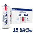 thumbnail image 3 of Michelob ULTRA Superior Light American Lager Beer, 15 pack 12 fl oz Aluminum Cans 4.2% ABV, 3 of 9