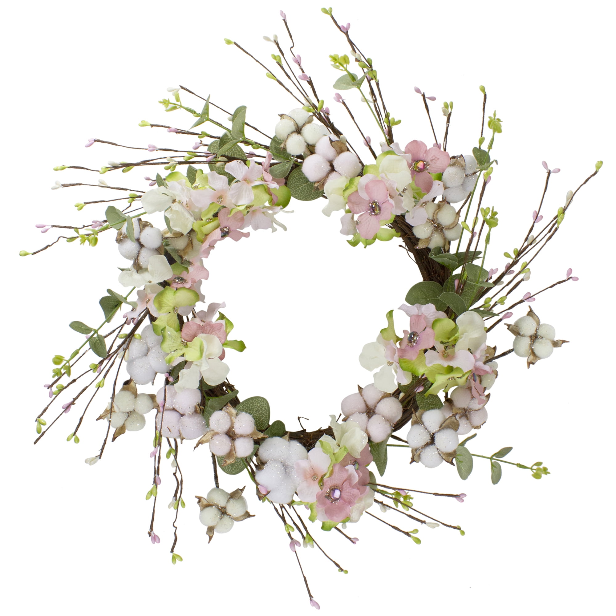 Northlight Green Foliage Artificial Spring Wreath 10-Inch Northlight Green Foliage Artificial Spring Wreath 10-Inch