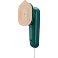 thumbnail image 1 of Microplancha de vapor, miniplancha portátil, vaporizador de ropa de mano para viaje, máquina de planchar de calor rápido para el hogar, 180 x 75,5 x 86 (mm), 1 of 5