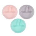 thumbnail image 5 of (4 pack) Parents Choice 3-Pack Compartment Section Plate, Aged 12 Months and up, Gender Neutral, 5 of 8