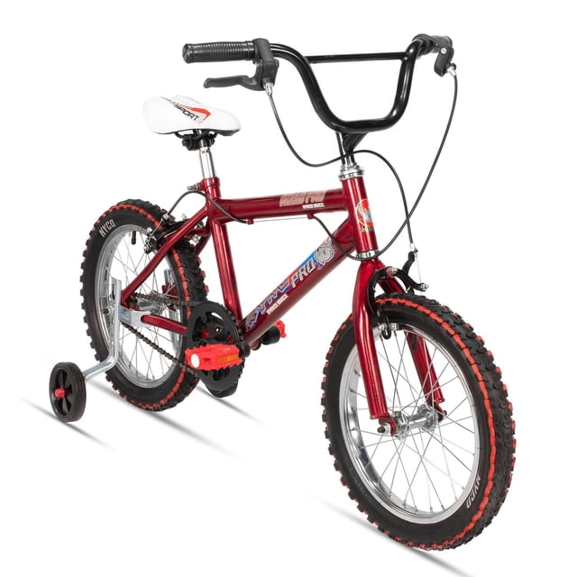 Bicicleta Infantil R16 Ryno Entrenamiento Seguro Rojo